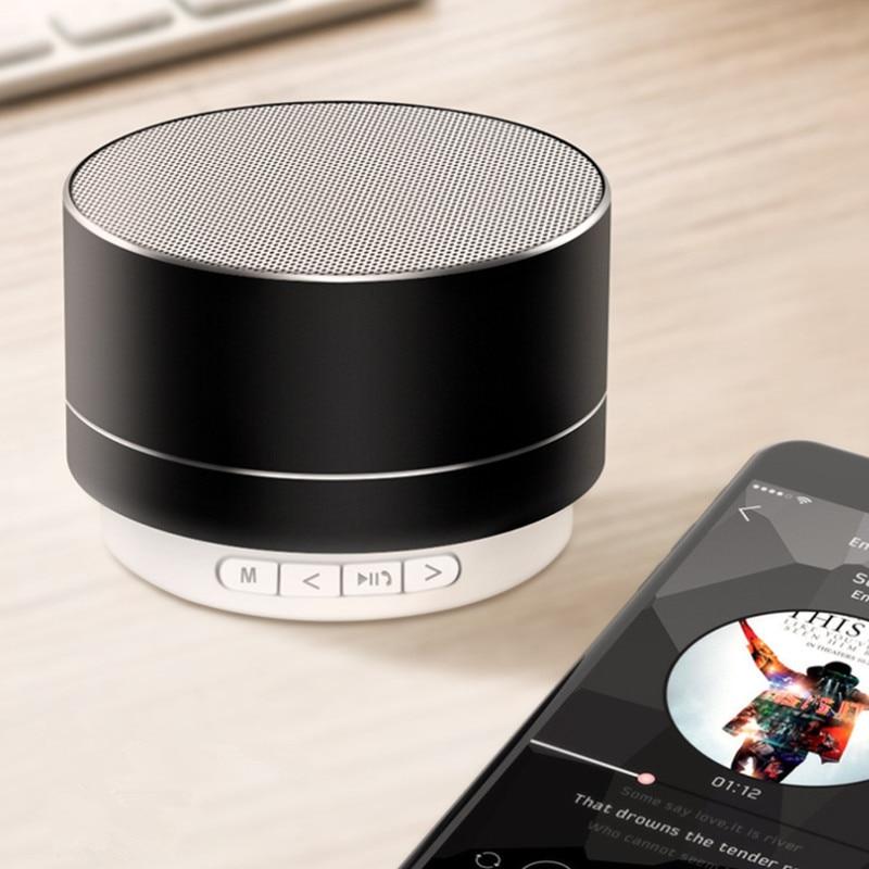 Loa bluetooth không dây A10 Subwa Subwa Subwatable Thẻ quà tặng Mini Thẻ quà tặng Bluetooth SayeRcolor Color: Brown