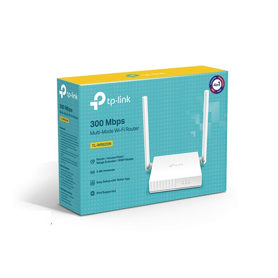 Tp-Link WR820N - Hàng Chính Hãng - Router Wi-Fi Chuẩn N Tốc Độ 300Mbps