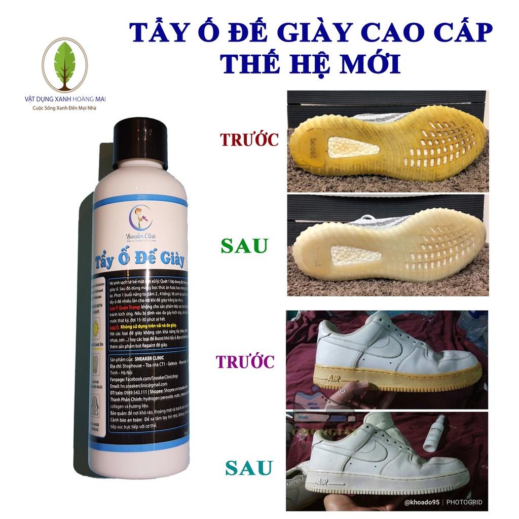 Tẩy Ố Đế Giày Cao Cấp Thế Hệ Mới Loại Bỏ Ố Vàng Chuyên Nghiệp Và Nhanh Chóng Nhất