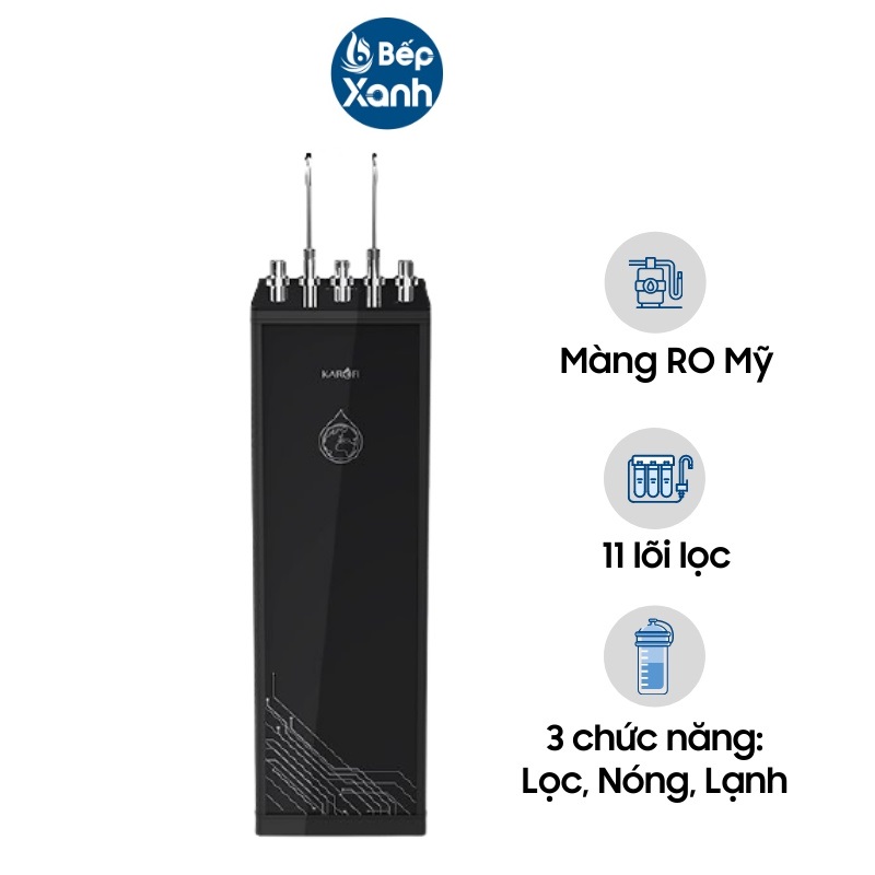 Máy Lọc Nước Nóng Lạnh Karofi KAD-D66 - 11 Lõi Lọc - Hàng Chính Hãng