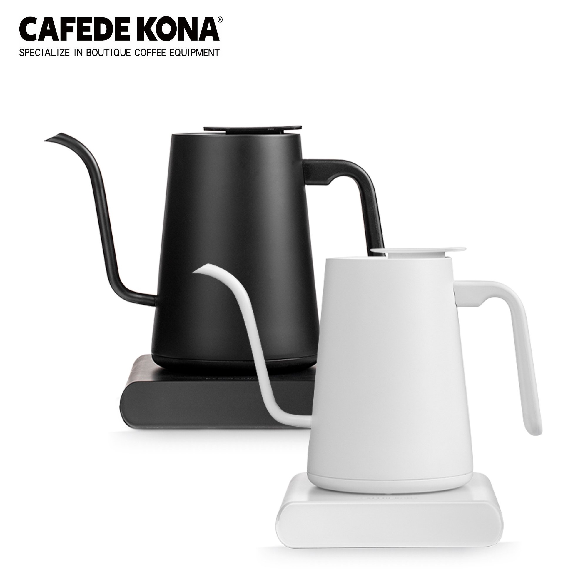 Bếp ấm cổ ngỗng đun nấu siêu tốc giữ nhiệt 600ml CAFE DE KONA