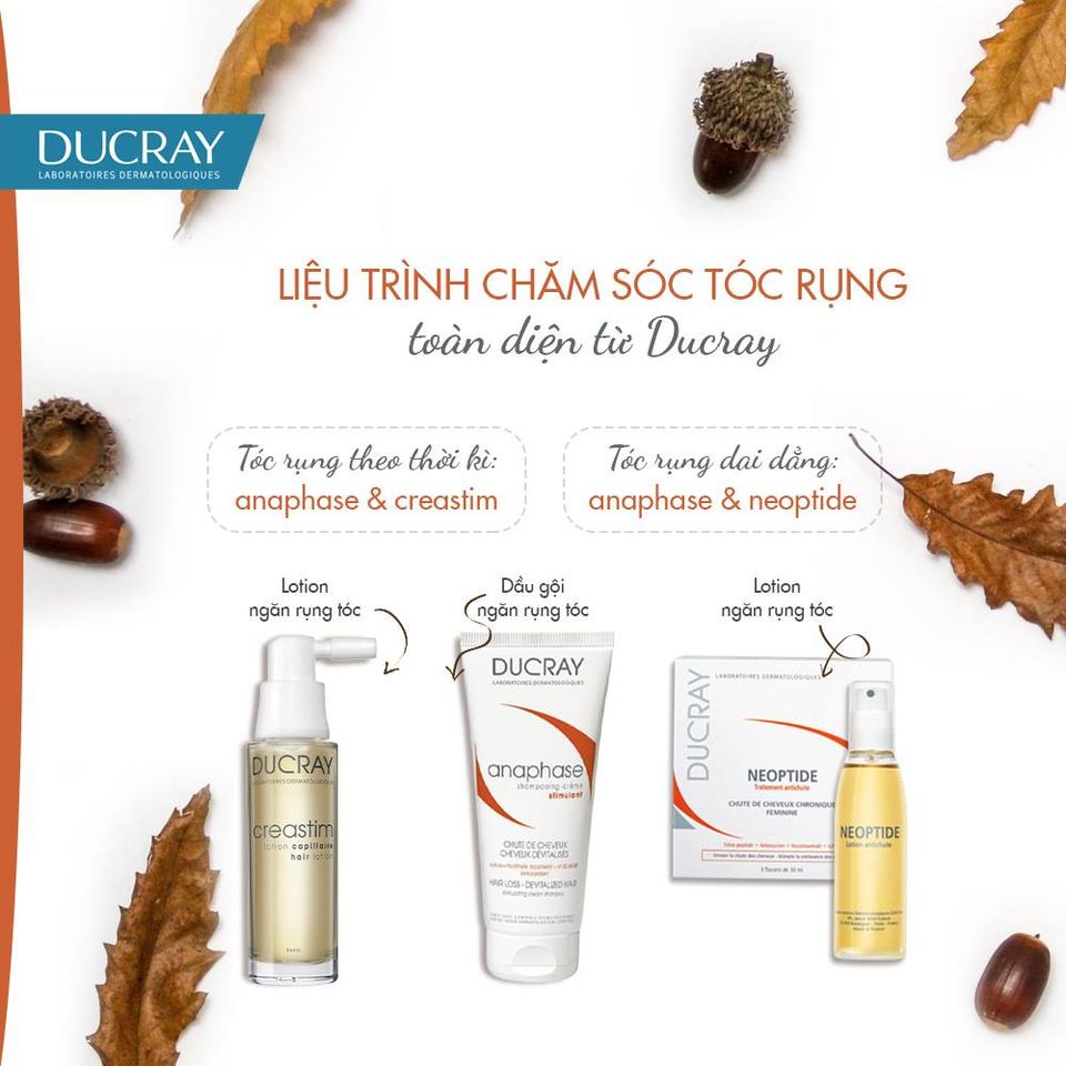 Dung dịch xịt giảm tóc gãy rụng ở nữ Ducray Neoptide Lotion (Nhập khẩu)