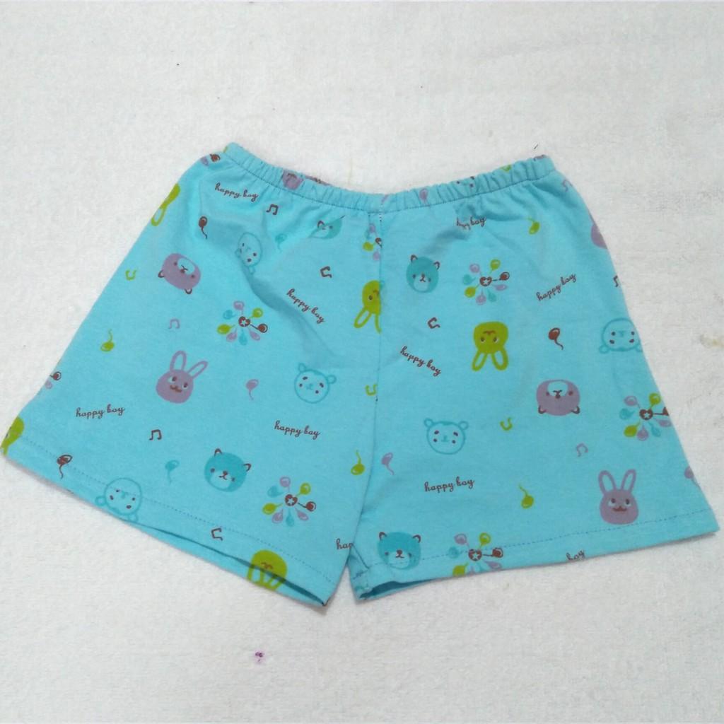 Quần chục đùi cho bé chất cotton bozip xuất dư mềm mịn size từ 3-17kg