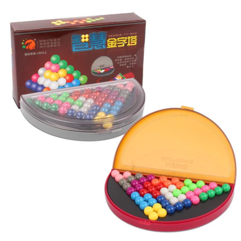 Puzzlia 638 Câu đố viên bi xếp hình kim tự tháp