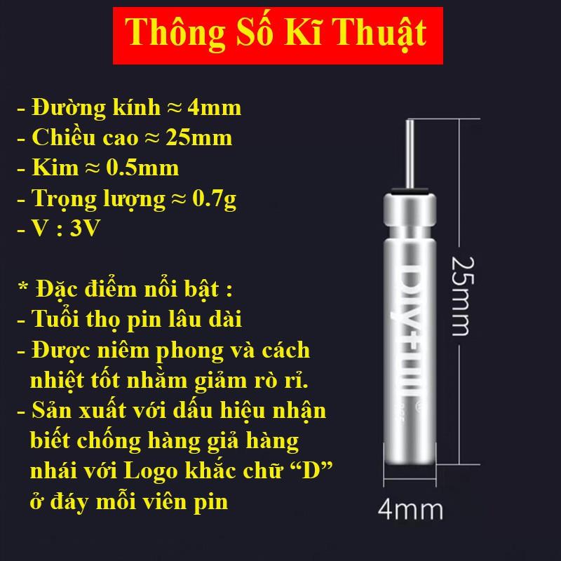 Pin Điện Tử Dlyfull CR-425 Chuyên lắp phao câu đài câu đêm PIN-CR-425