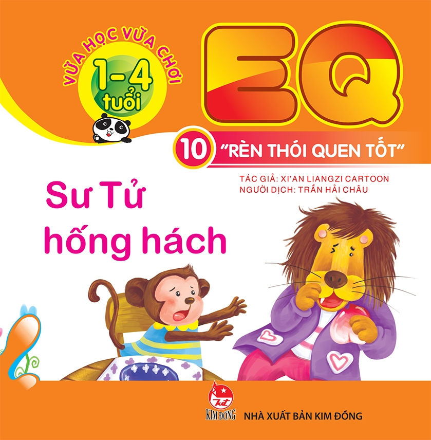 Vừa Học Vừa Chơi 1-4 Tuổi: EQ - Rèn Thói Quen Tốt (Bộ 10 Cuốn) - Tái Bản 2019