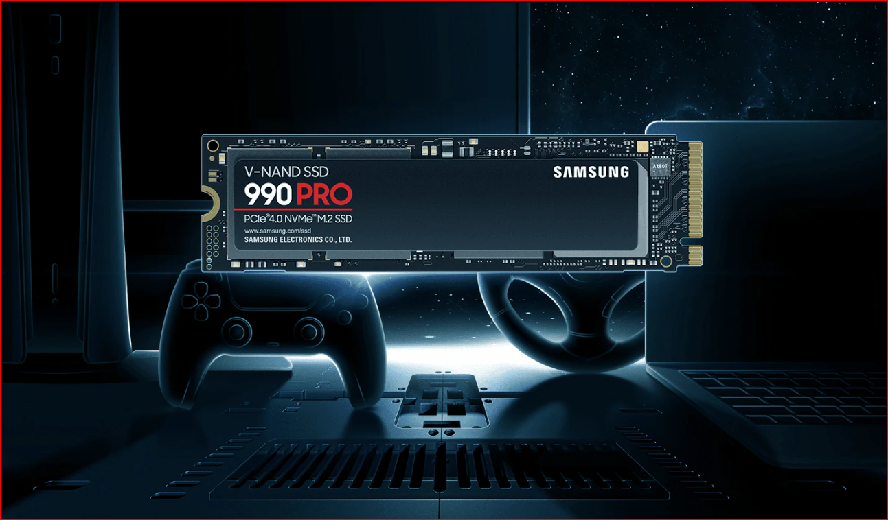 Ổ cứng gắn trong SSD Samsung 990 PRO M.2 PCIe Gen4.0 x4 NVMe 2.0 - 1 Đổi 1 - Bảo Hành 5 năm Hàng chính hãng