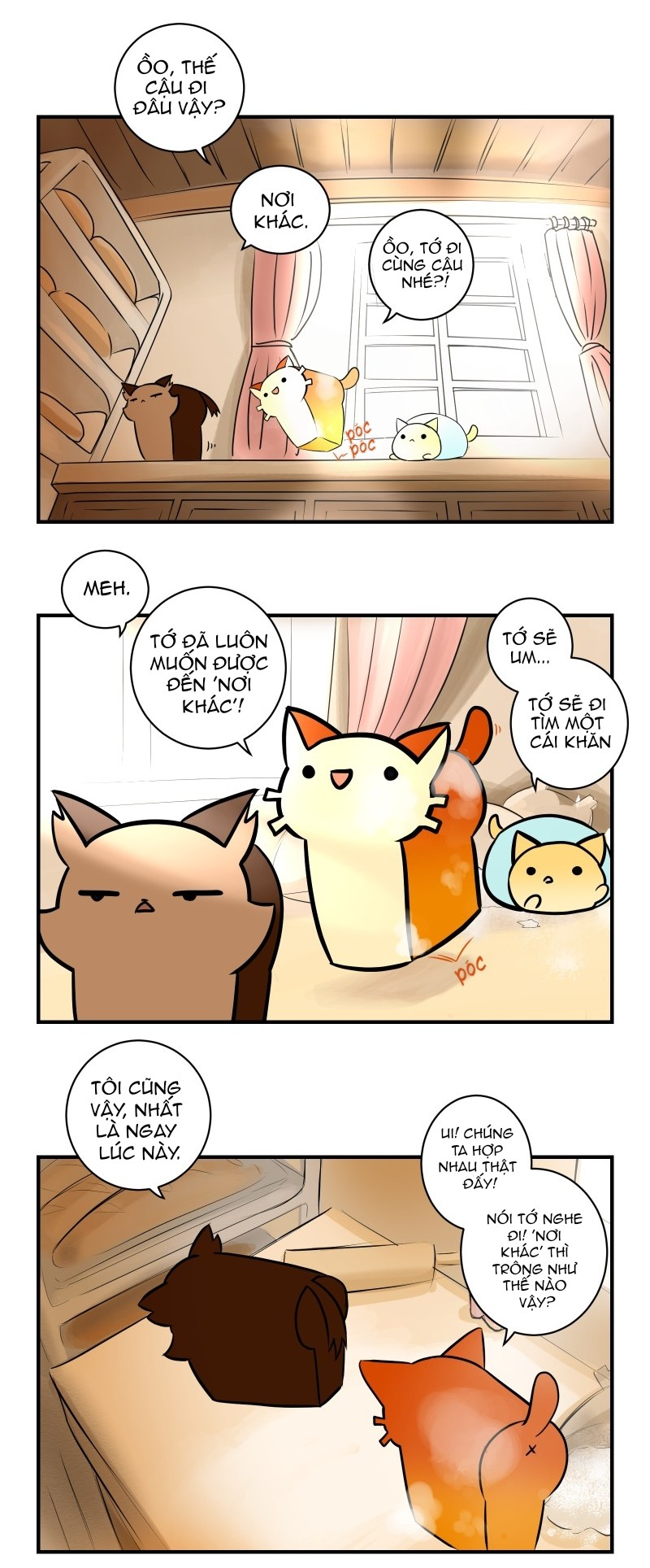 cuộc phiêu lưu của ổ bánh mì mèo chapter 2 3