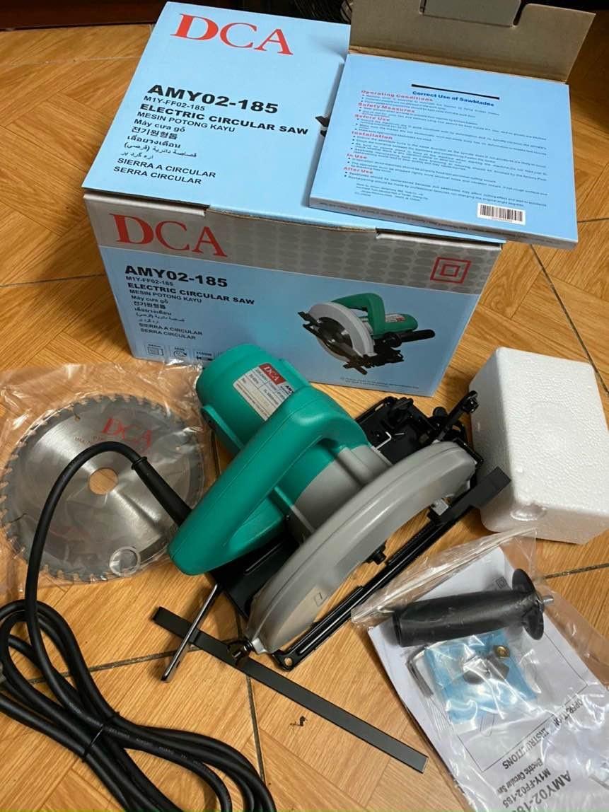 MÁY CƯA ĐĨA TRÒN 185MM 1100W DCA AMY02-185 - HÀNG CHÍNH HÃNG