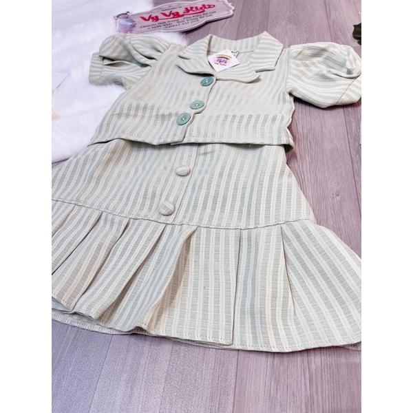 Set vest bé gái, set bé gái thời trang VyVy Kids Fashion