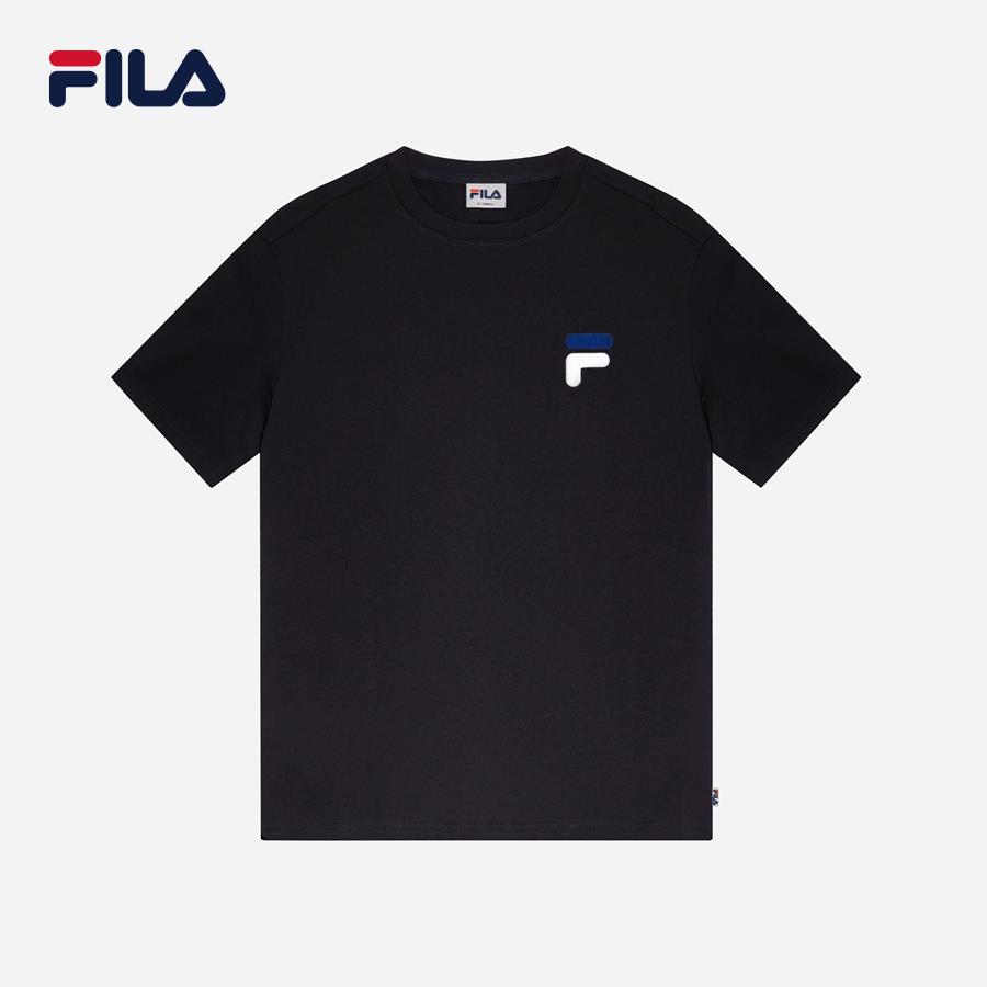 Áo thun tay ngắn thời trang unisex Fila Heritage Loose Fit Logo - FW2RSF2086X-BLK