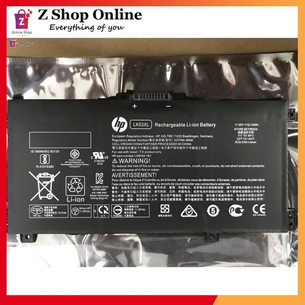 Pin Battery Dùng Cho laptop HP Envy x360 15-bp 15-bq 15-cp 15-cn 17m LK03XL Originals