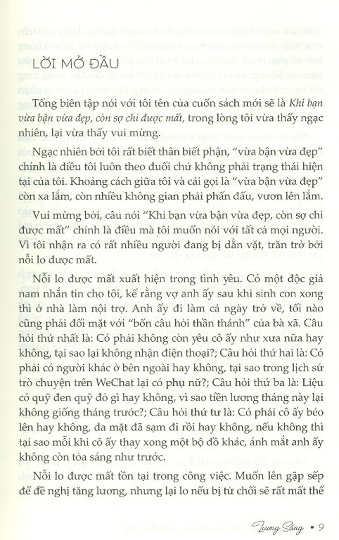 [Nhập 1212A10K giảm 10K đơn 199K] Khi Bạn Vừa Bận Vừa Đẹp Còn Sợ Chi Được Mất (Tản Văn)