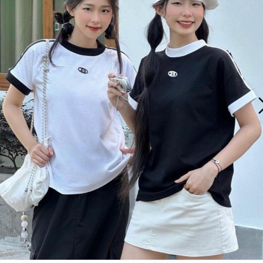 Áo Thun Form Fit Chữ B Chất Thun Cotton Khô Co Dãn M505 -Cun Fashion