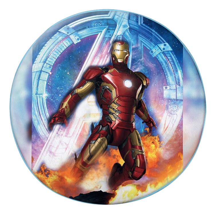 Gối tròn Iron Man trong biển lửa - GOFF142