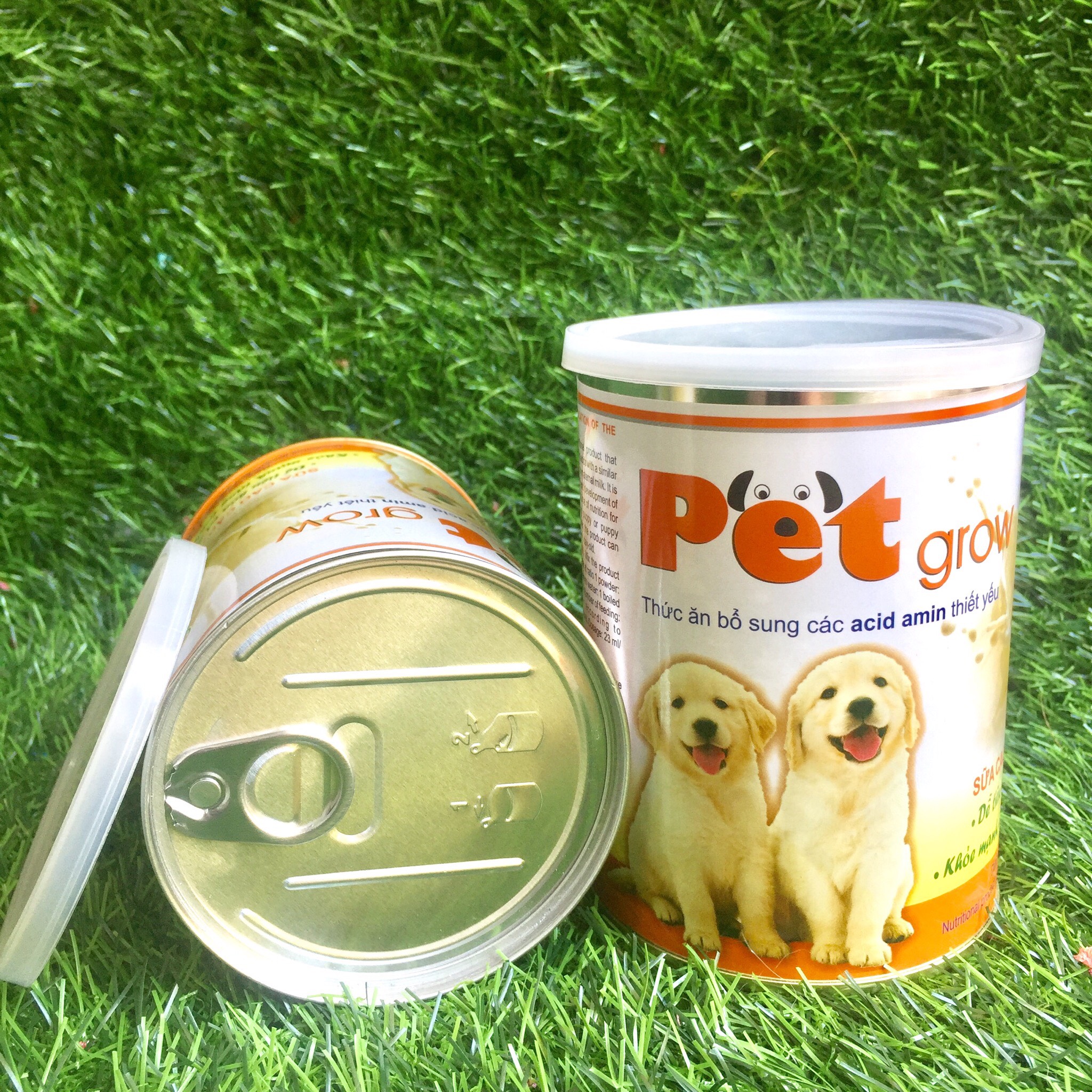 Pet Grow – Sữa Cao Cấp Dành Cho Chó Con Trên 1 Ngày Tuổi – Sản Phẩm Thuộc Thương Hiệu Uy Tin Chất Lượng Về Chế Phẩm Sinh Học Dùng Trong Chăn Nuôi Vemedim – Cam Kết An Toàn, KHÔNG Tiêu Chảy – PG01