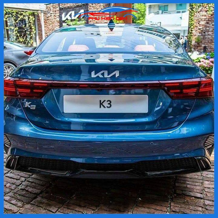 Đuôi gió sau xe liền cốp Cerato 2019-2020-2021-2022 hàng mộc chưa sơn