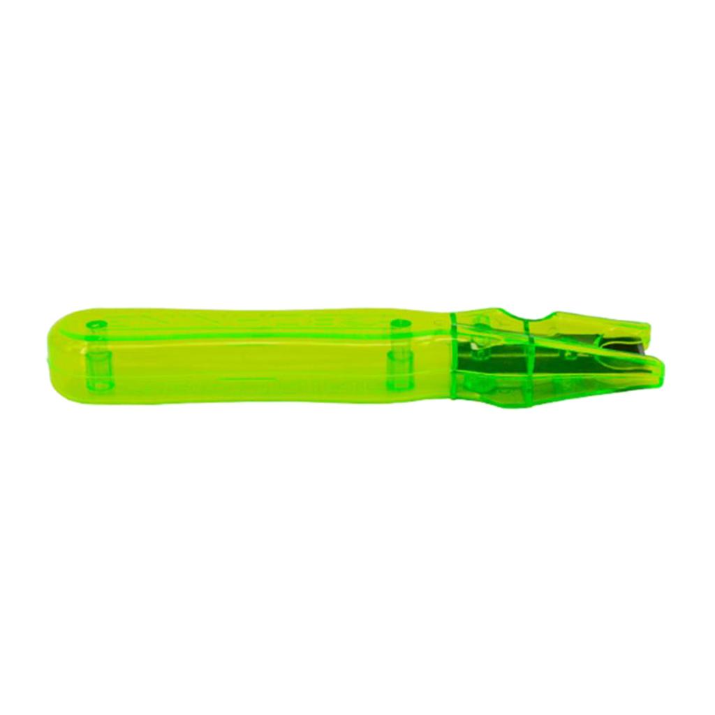 Heavy Duty Outdoor Archery Scraper Bow Stripper Feather Fletching Green