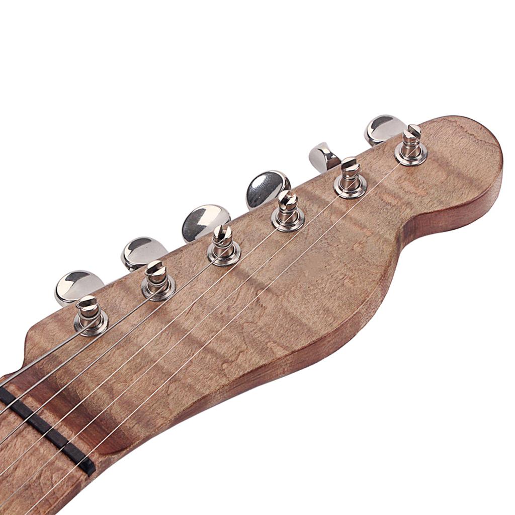 Set of 6 Guitar Tuners Tuning Pegs 6R with Lock for Vintage Style ST TL Electric Guitar Parts