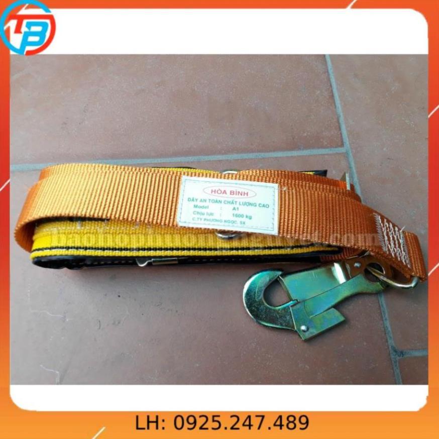 Dây đai an toàn A1 móc nhỏ an toàn khi làm việc bảo hiểm an toàn dùng cho thợ điện, thợ cơ khí làm mái, thợ xây.