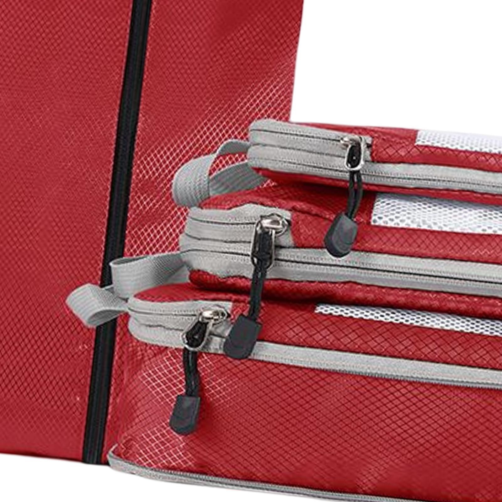 4 Pieces Lightweight Luggage Packing Organizer Bags Suitcase Organizer Bags Set for Home