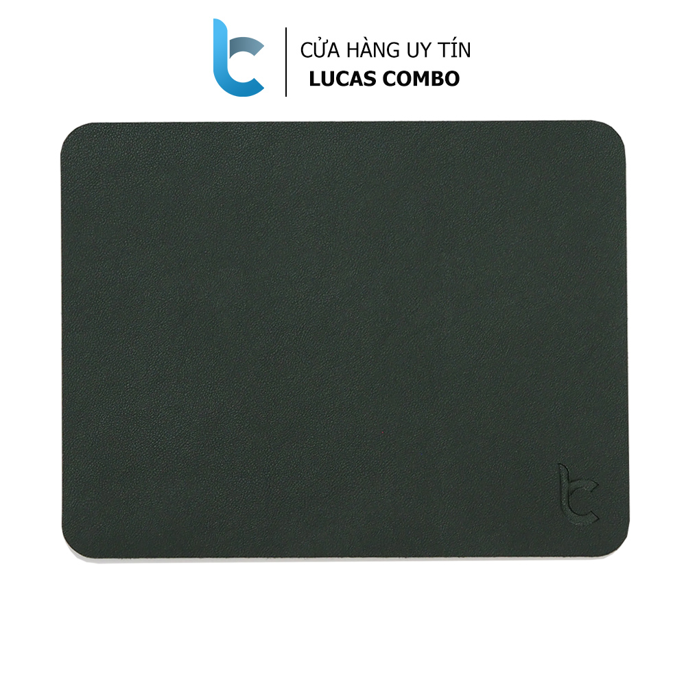 Miếng Lót Chuột Da Lucas (Mouse Pad) 270x210mm - Hàng Chính Hãng