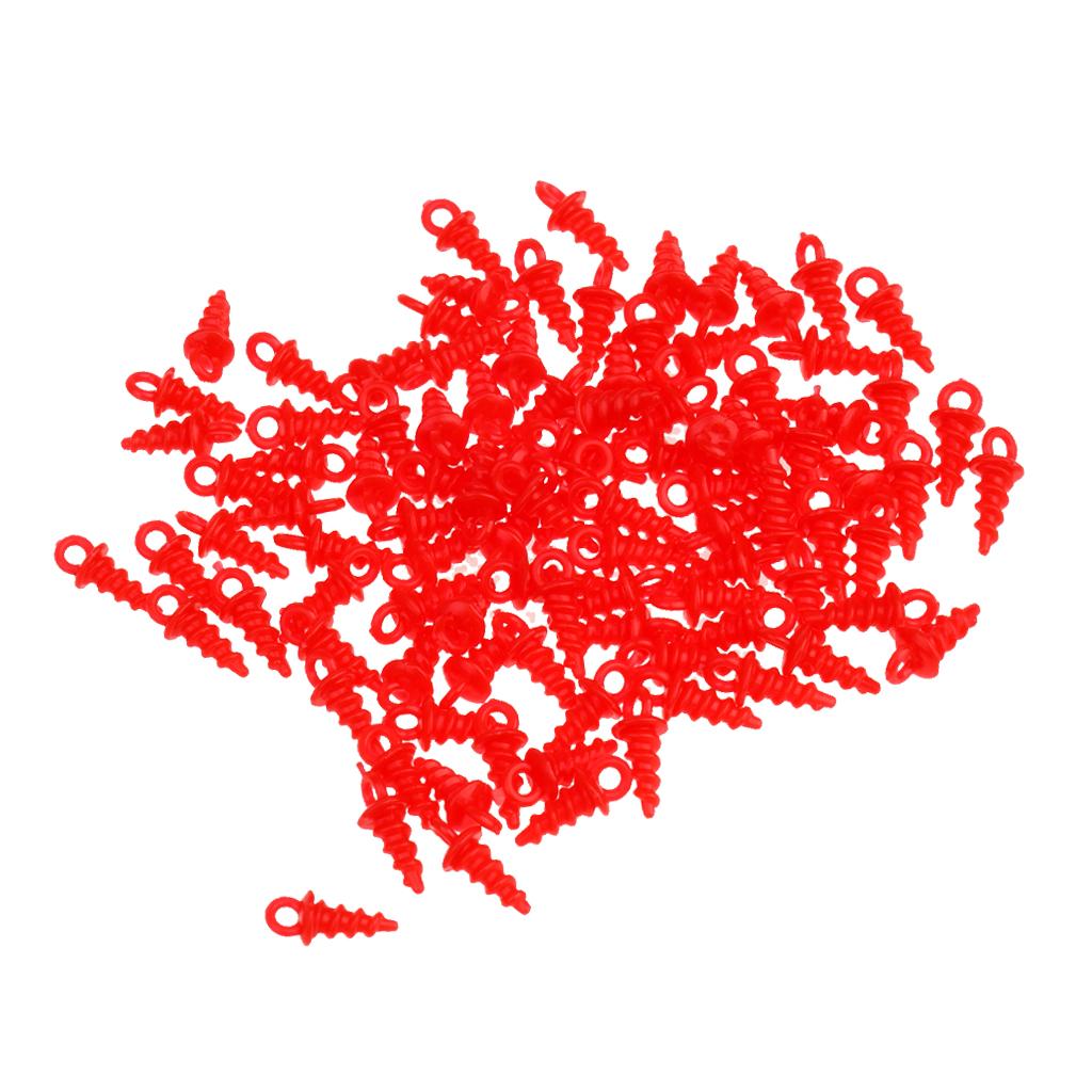 100pcs Bait Screws Pop Up Pegs / Screws Carp Fishing Chod Rigs