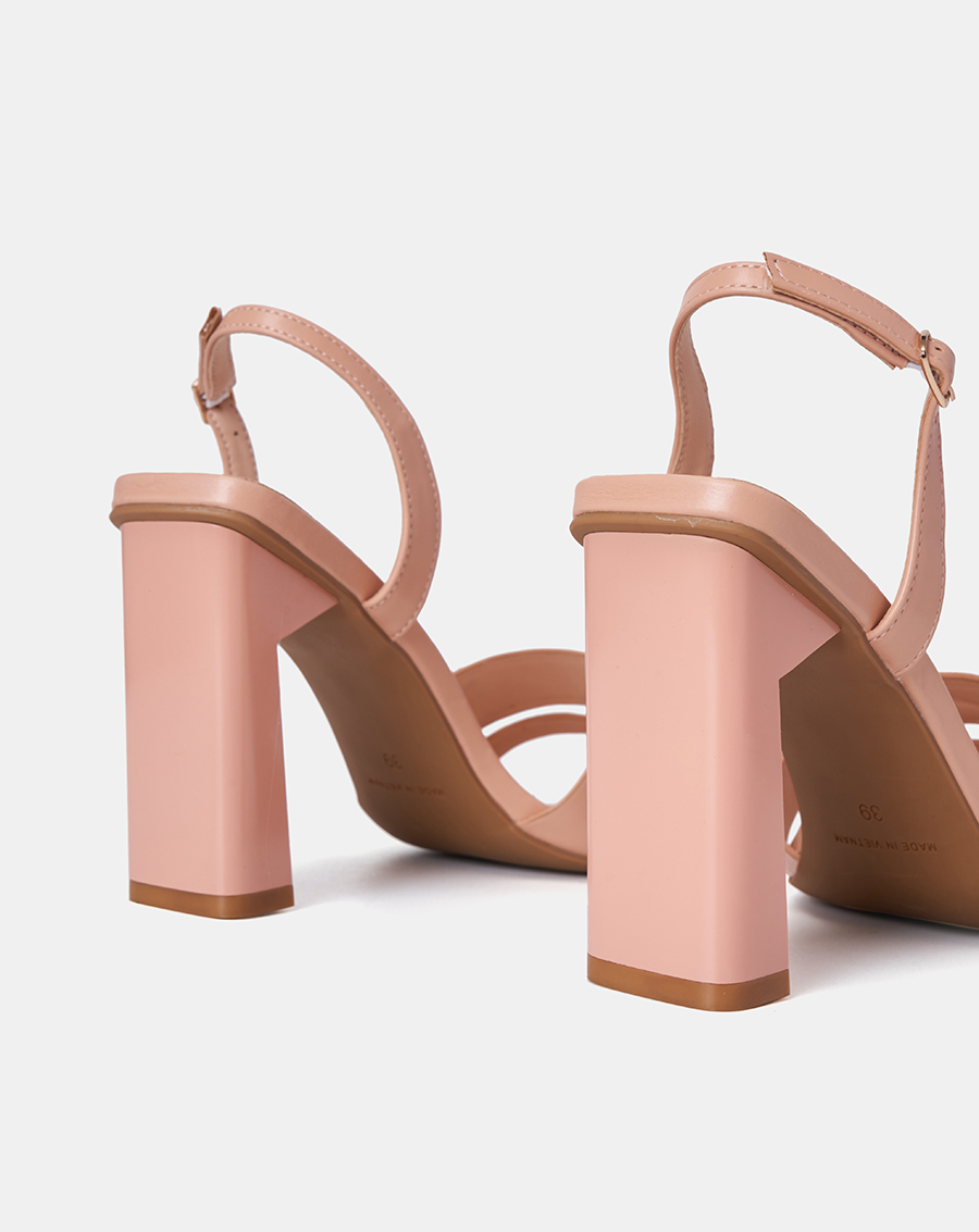 Giày Sandal Nữ 9cm Thời Trang Juno Phối Khoá Trang Trí SD09110