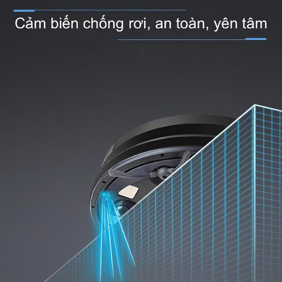 Robot Hút Bụi Lau Nhà Thông Minh ULTTY, Kết Nối App Điện Thoại, Công Suất 2000Pa, Tự Động Sạc, Chống Va Chạm, Nhập Khẩu