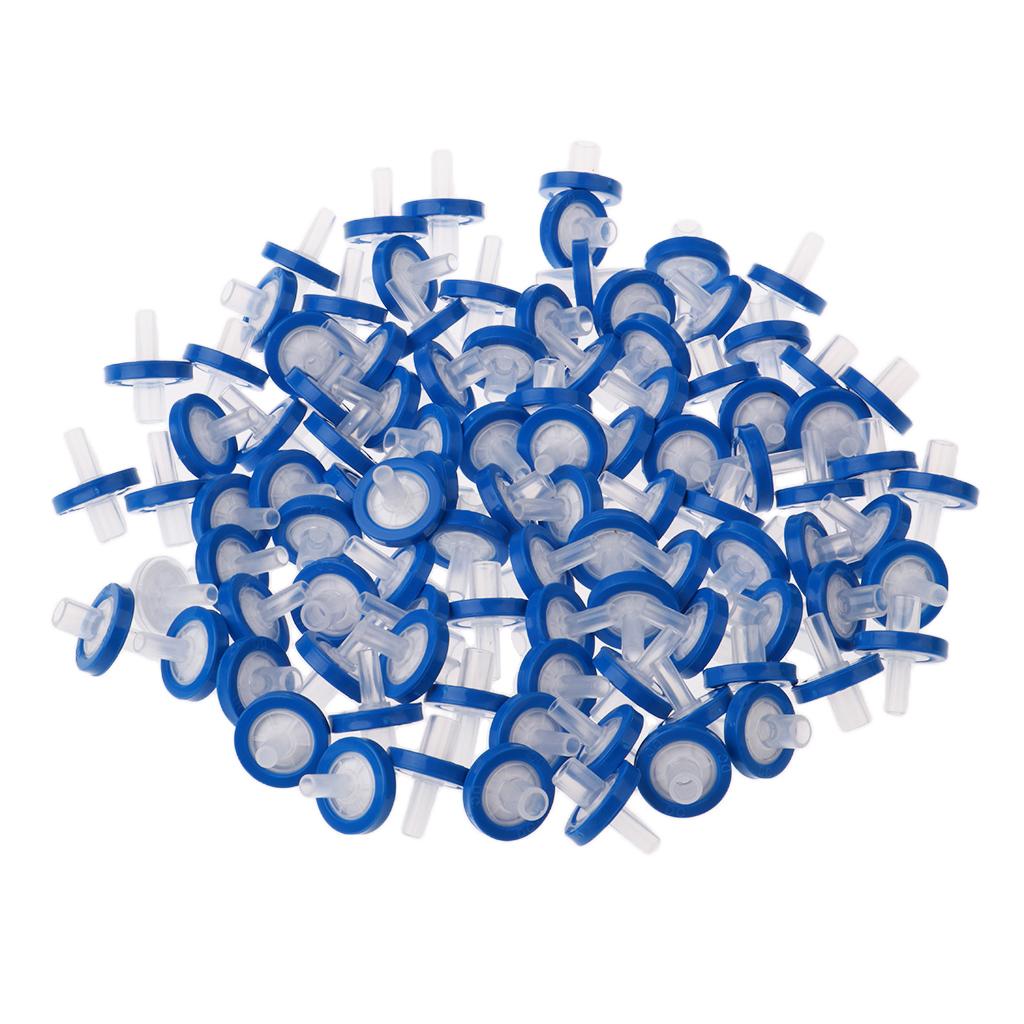 Scientific Disposable 13mm Driven Filter 0.45um Nylon Membrane -Blue