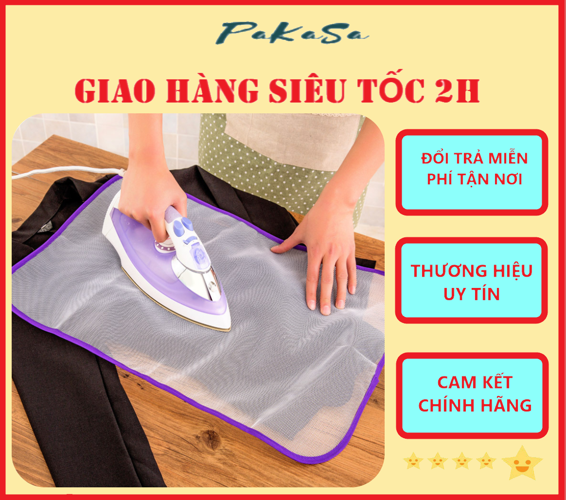 Combo 3 Tấm Lót Cách Nhiệt Ủi Đồ Bảo Vệ Quần Áo - Hàng Chính Hãng