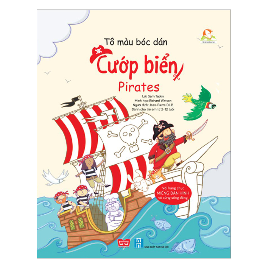 Tô Màu Bóc Dán - Cướp Biển - Pirates