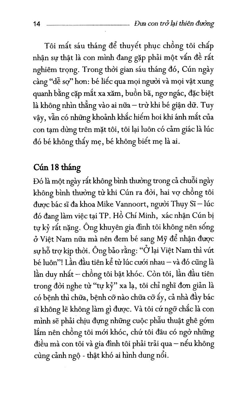 Sách Đưa Con Trở Lại Thiên Đường