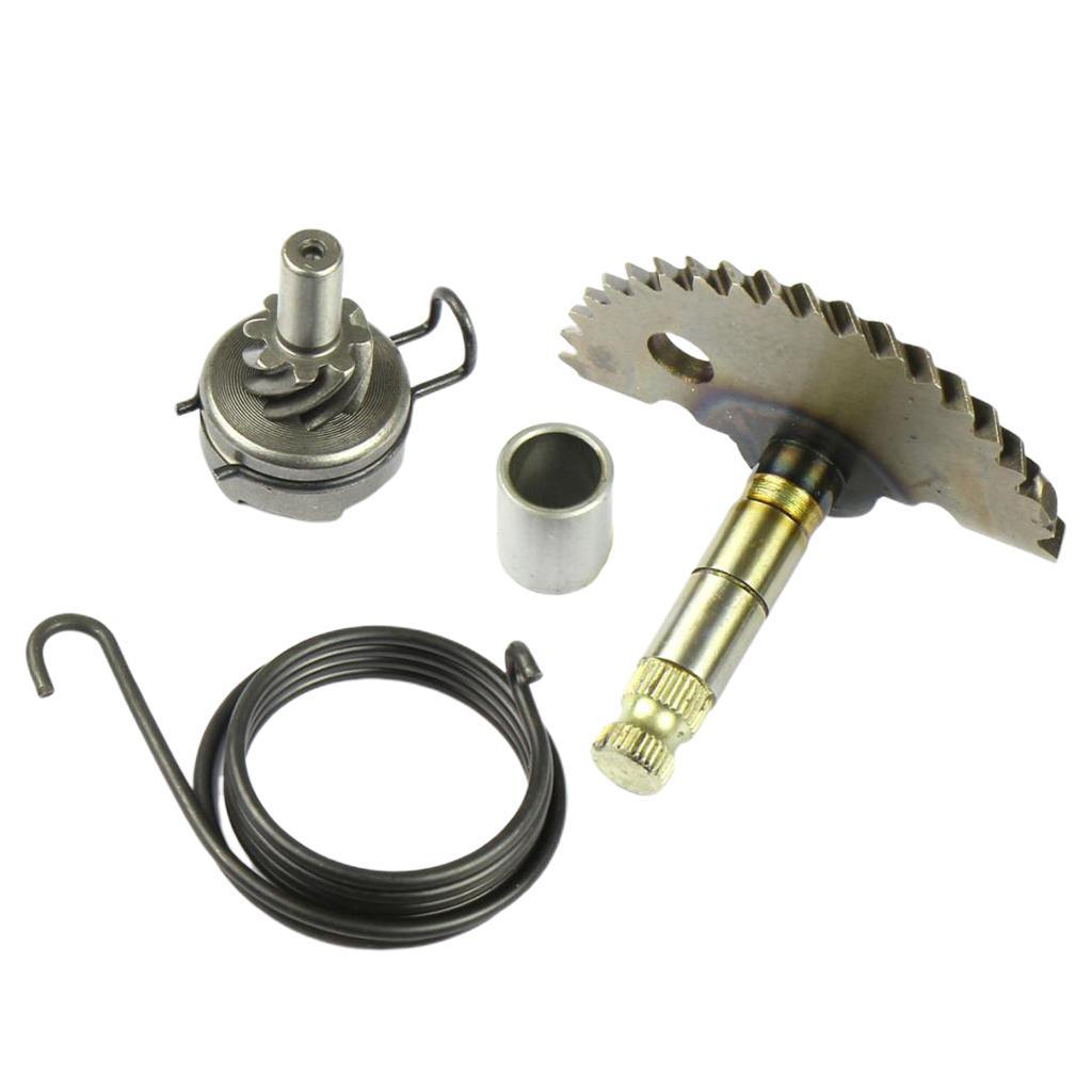 Engine Start Gear Kick Start Shaft Gear Assembly for GY6 49CC 50CC Scooter