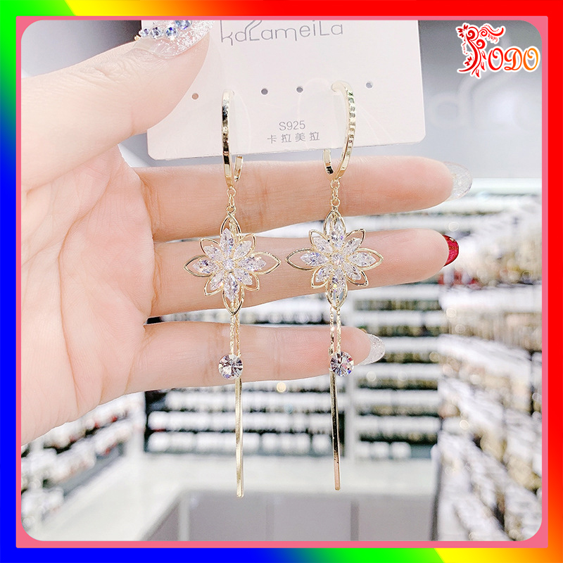 Bông tai nữ thời trang kiểu dáng lấp lánh phong cách cá tính thích hợp đi dạo XL658  - [Thời Trang ToDo]