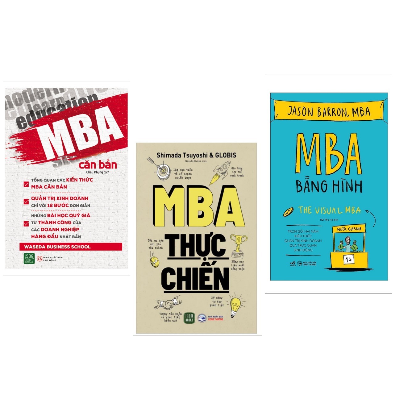 Combo Bộ 3 Cuốn Mba Căn Bản