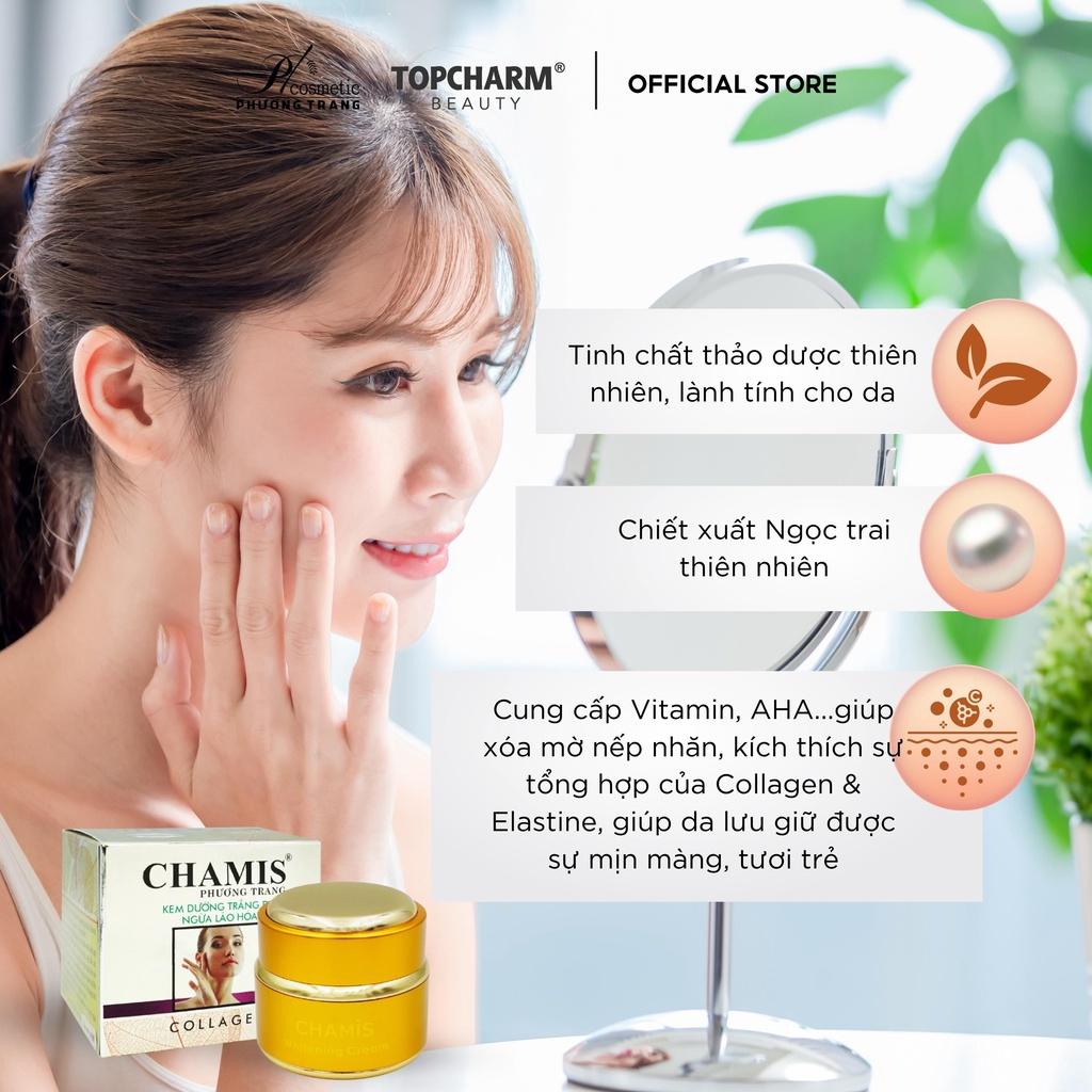 KEM DƯỠNG NGĂN NGỪA LÃO HÓA TINH CHẤT NGỌC TRAI CHAMIS