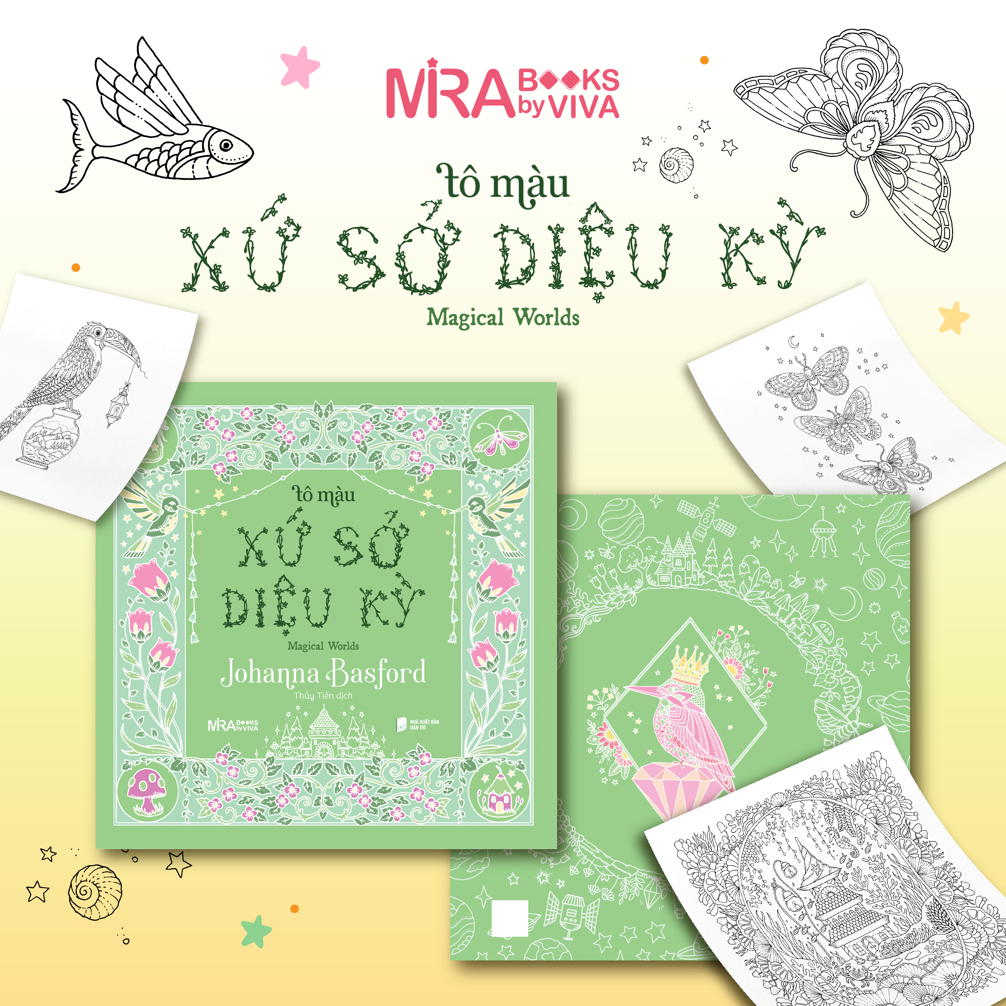 Sách Tô Màu Xứ Sở Diệu Kỳ