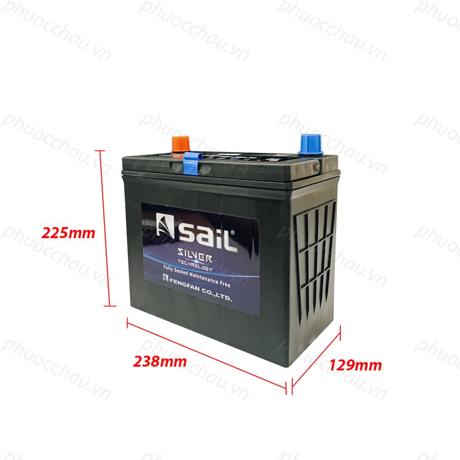 Ắc Quy SAiL MF 75B24L/LS (12V - 50Ah)