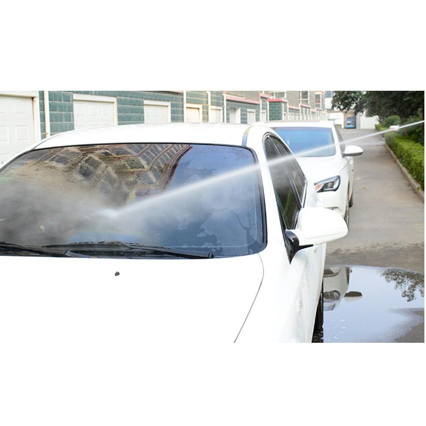 Vòi phun nước rửa xe tưới cây tăng áp thông minh giãn nở khi sử dụng 810709