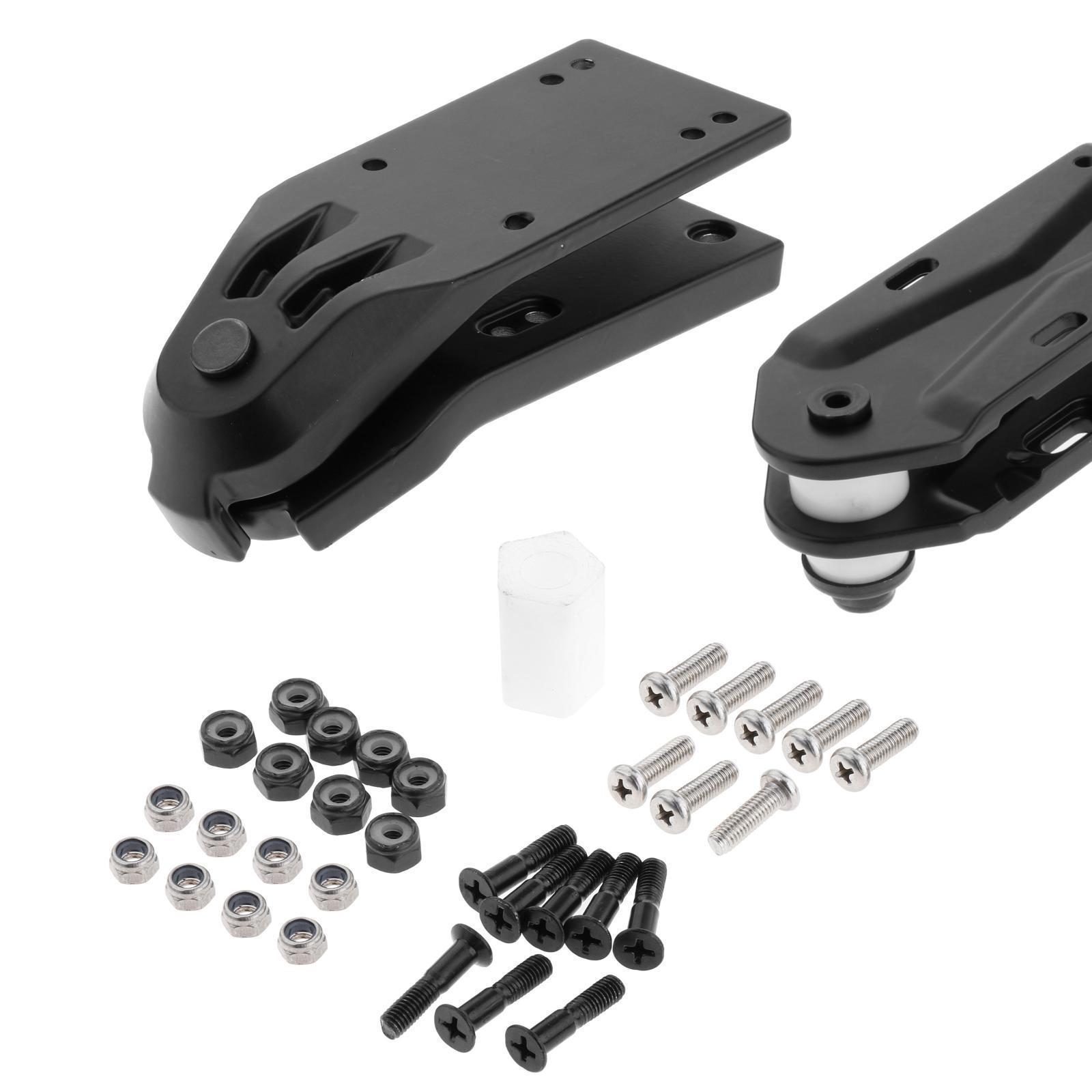 Skateboard Bridge Spring Bracket Surf and Surfboard Truck Black