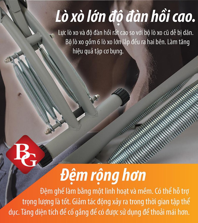 Máy Tập Cơ Bụng Đa Năng Cải Tiến New Six Pack Care KM2017