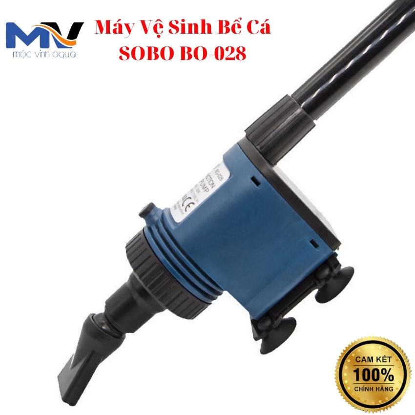 Máy Vệ Sinh Bể Cá SOBO BP-028 | CỬA HÀNG CÁ CẢNH VÀ THIẾT BỊ LỌC NƯỚC HỒ CÁ MỘC VINH AQUA