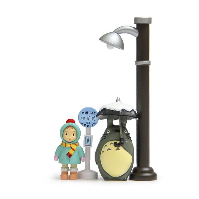 KHO-HN * Mô hình cột đèn đường lớn trong phim Totoro trang trí tiểu cảnh, nhà búp bê, DIY