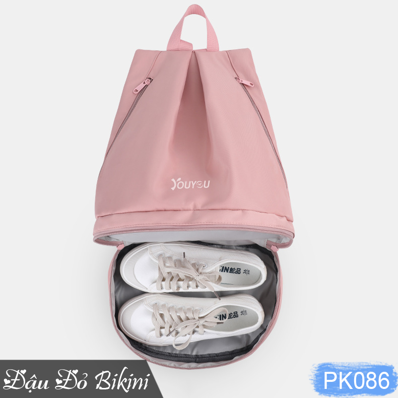 Túi đựng đồ bơi, đồ thể thao, thiết kế sang trọng, chia 4 ngăn riêng biệt chống thấm nước, có ngăn để giày, kích thước rộng rãi | PK086