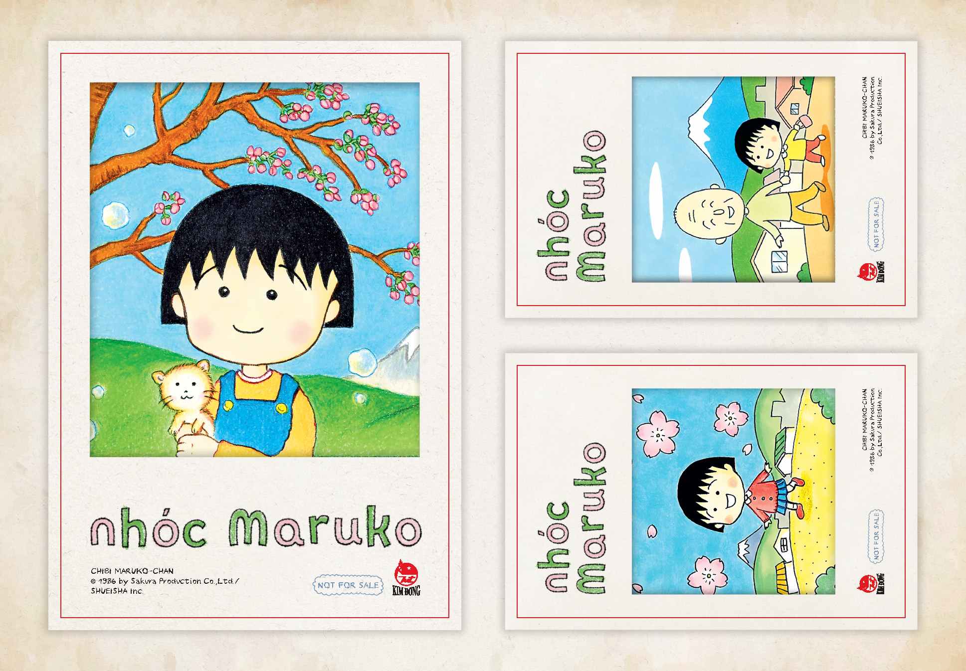 Nhóc Maruko Tập 17 [Tặng Kèm Set Postcard Polaroid]