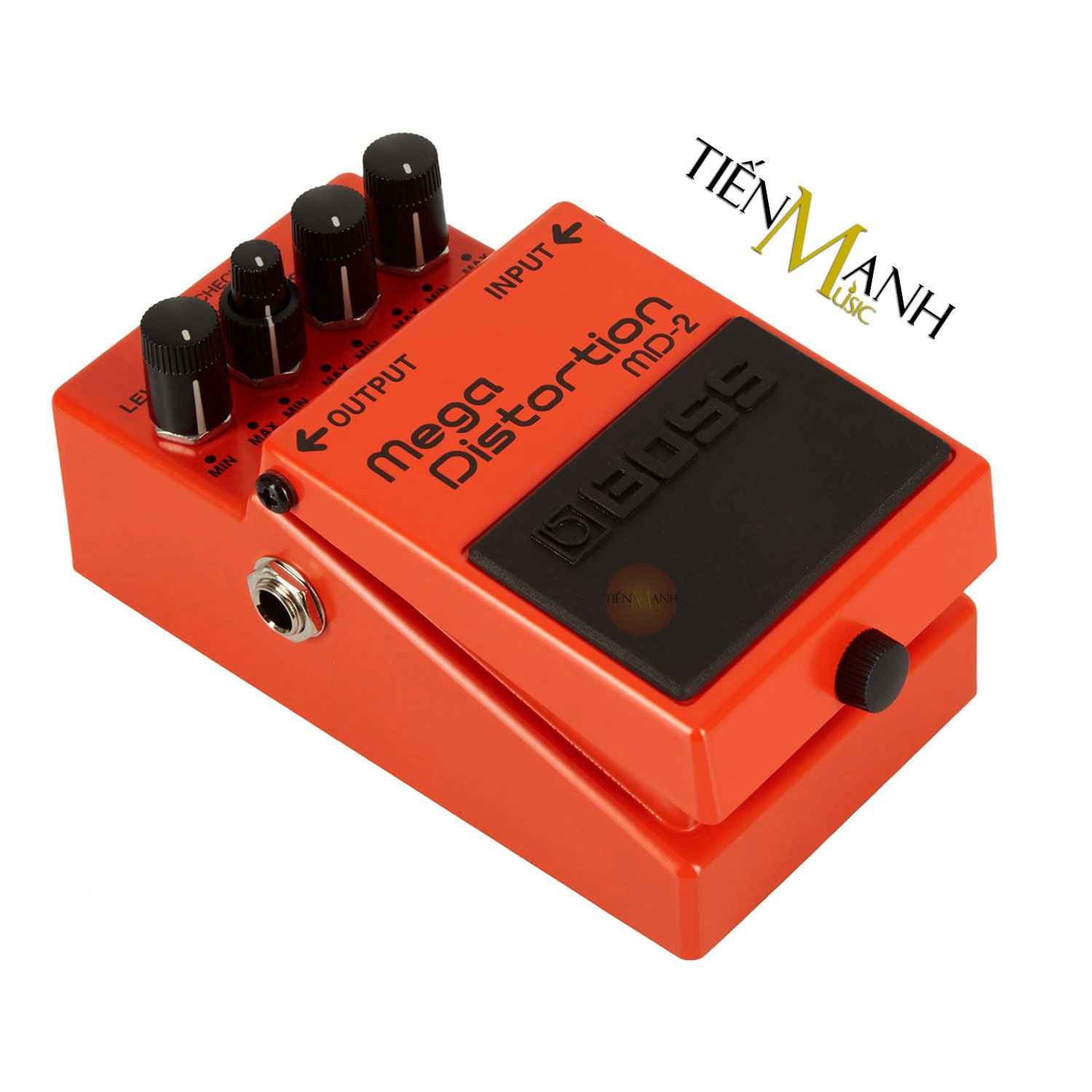 Phơ Guitar Boss MD-2 Mega Distortion - Bàn Đạp Fuzz Pedals Effects MD2 Hàng Chính Hãng - Kèm Móng Gẩy DreamMaker