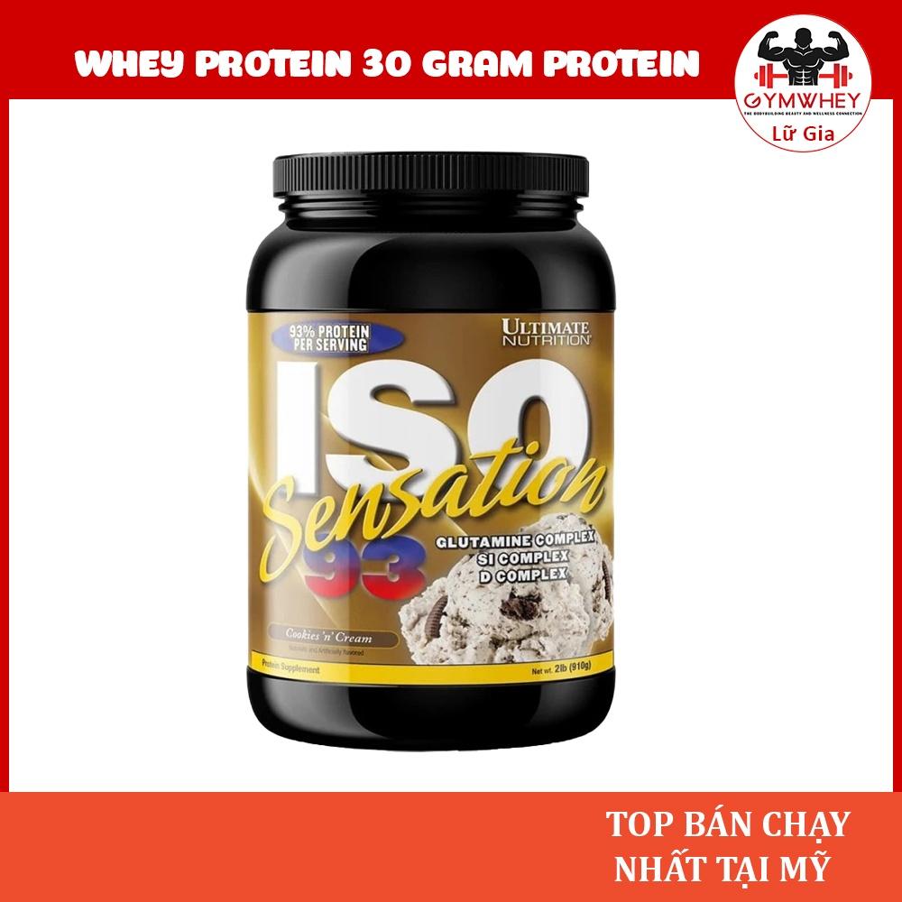 Ultimate Nutrition Iso 93 Whey Sữa Tăng Cơ Bắp Nhanh 30 Gram Protein 28 Lần Dùng