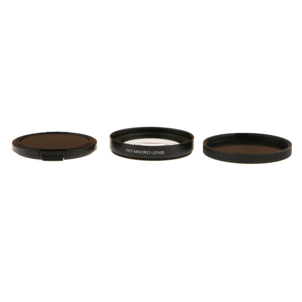 16X Macro Lens Close Up Filter with Lens Base Adapter Ring for Gopro Hero 3