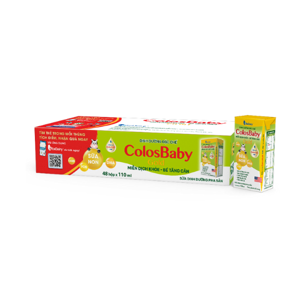 SBPS Colosbaby Gold 110ml giúp bé tăng cân, miễn dịch khỏe - VitaDairy